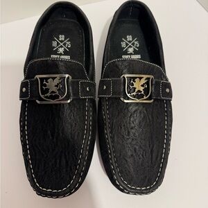 Stacy Adams Men’s Veda Black Driving Loafer Size 9.5 M NIB